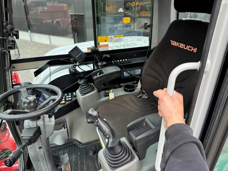 Escavadeira de rodas Takeuchi TB295W BJ 2021 3500 uur Compacttilt Draaikantelstuk met Gripper !: foto 19