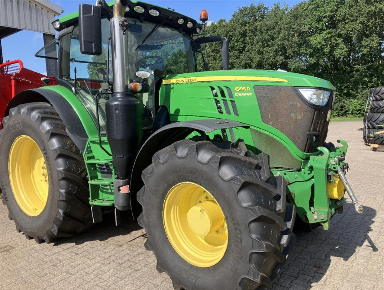 John Deere 6195R - Trator: foto 1 John Deere 6195R - Trator: foto 1