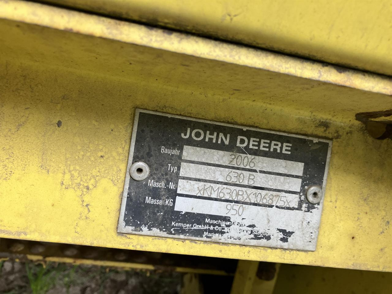 John Deere 7380 - Picadora de forragem automotriz: foto 5 John Deere 7380 - Picadora de forragem automotriz: foto 5