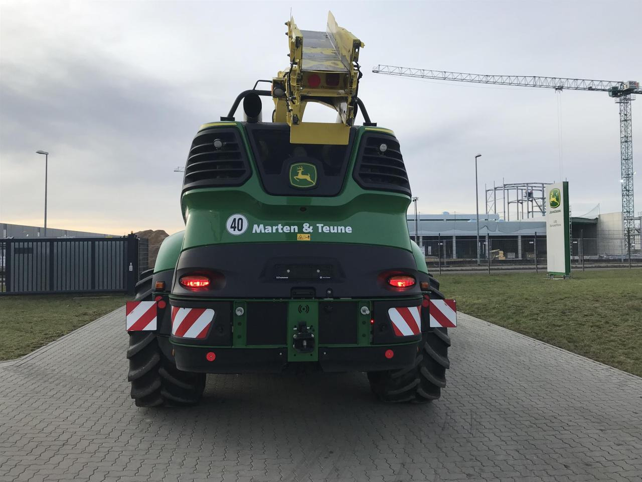 John Deere 9800 - Picadora de forragem automotriz: foto 4 John Deere 9800 - Picadora de forragem automotriz: foto 4