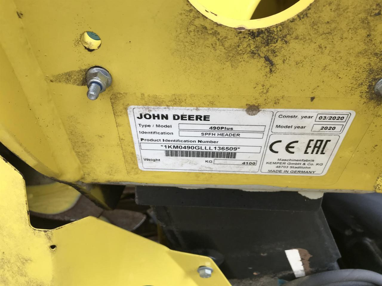 Picadora de forragem automotriz John Deere 9800i: foto 14