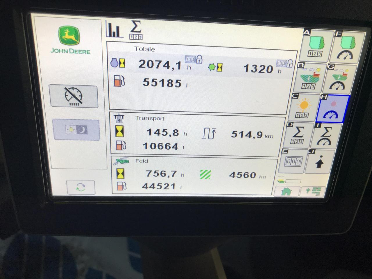 Picadora de forragem automotriz John Deere 9800i: foto 9