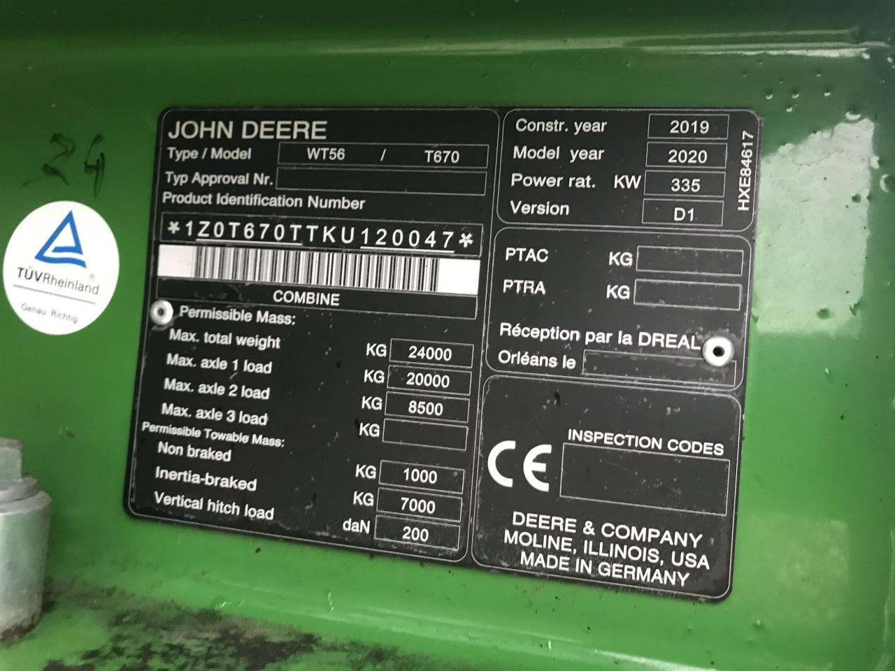 Leasing de John Deere T670 John Deere T670: foto 15