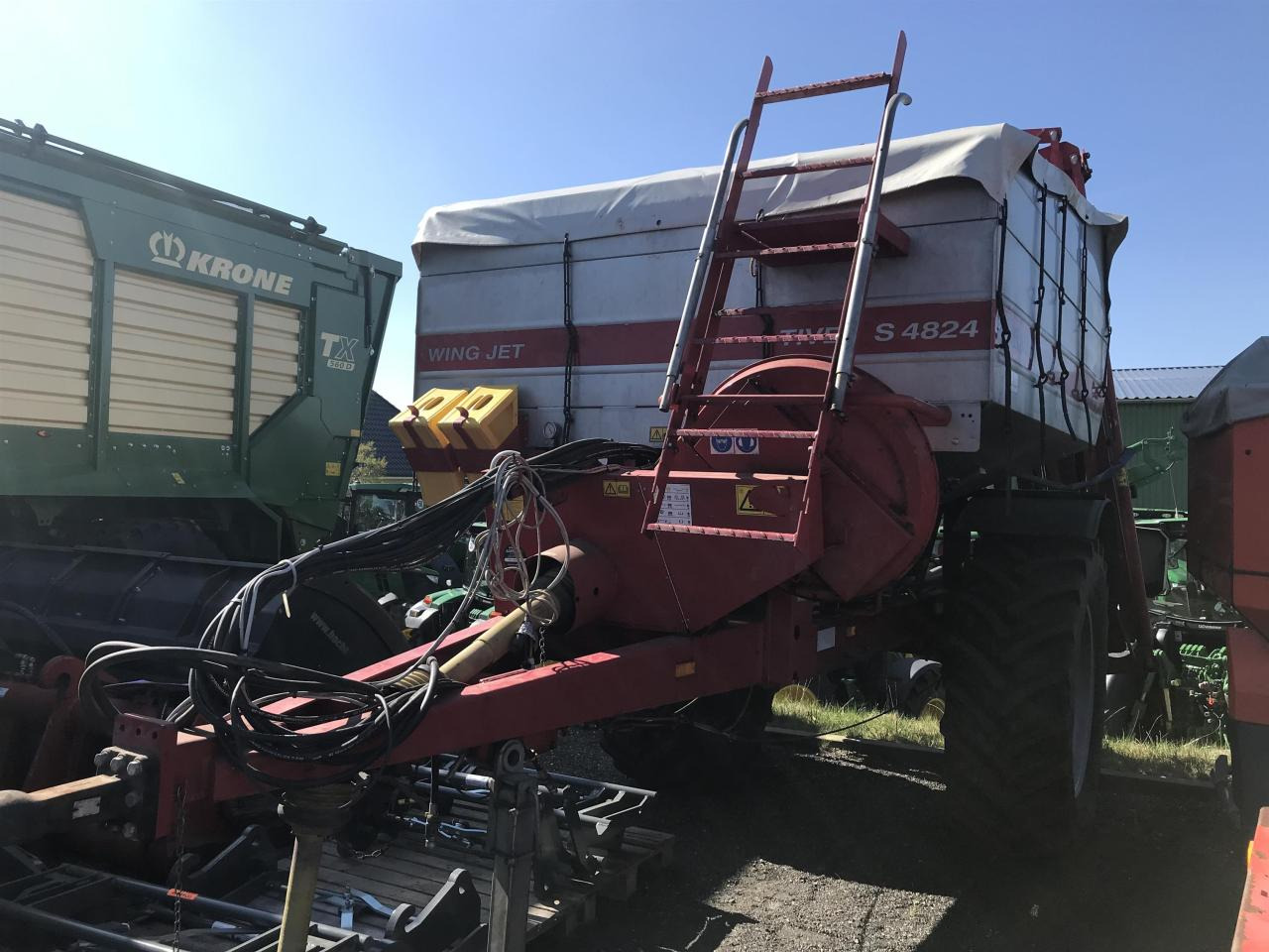 Kongskilde Wing Jet S4824 - Distribuidor de fertilizantes: foto 4 Kongskilde Wing Jet S4824 - Distribuidor de fertilizantes: foto 4