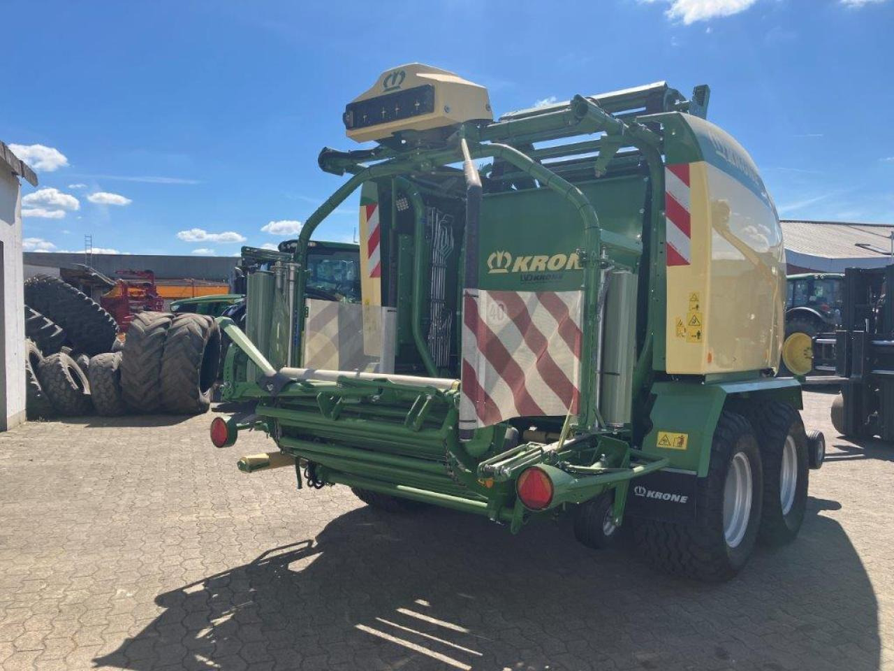 Enfardadeira de fardos redondos Krone CF 155 XC: foto 6