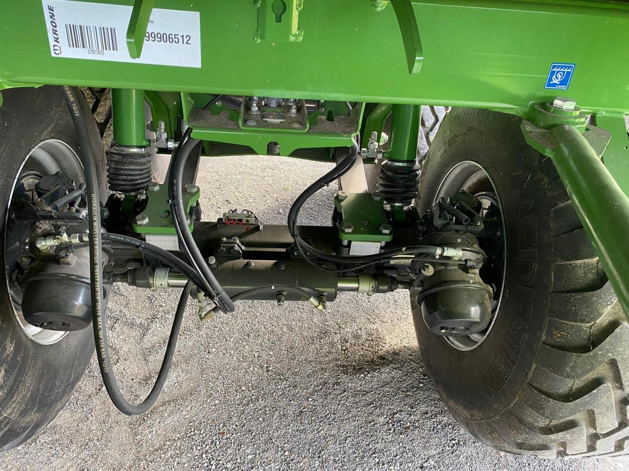 Reboque basculante agrícola Krone TX 460 D: foto 8