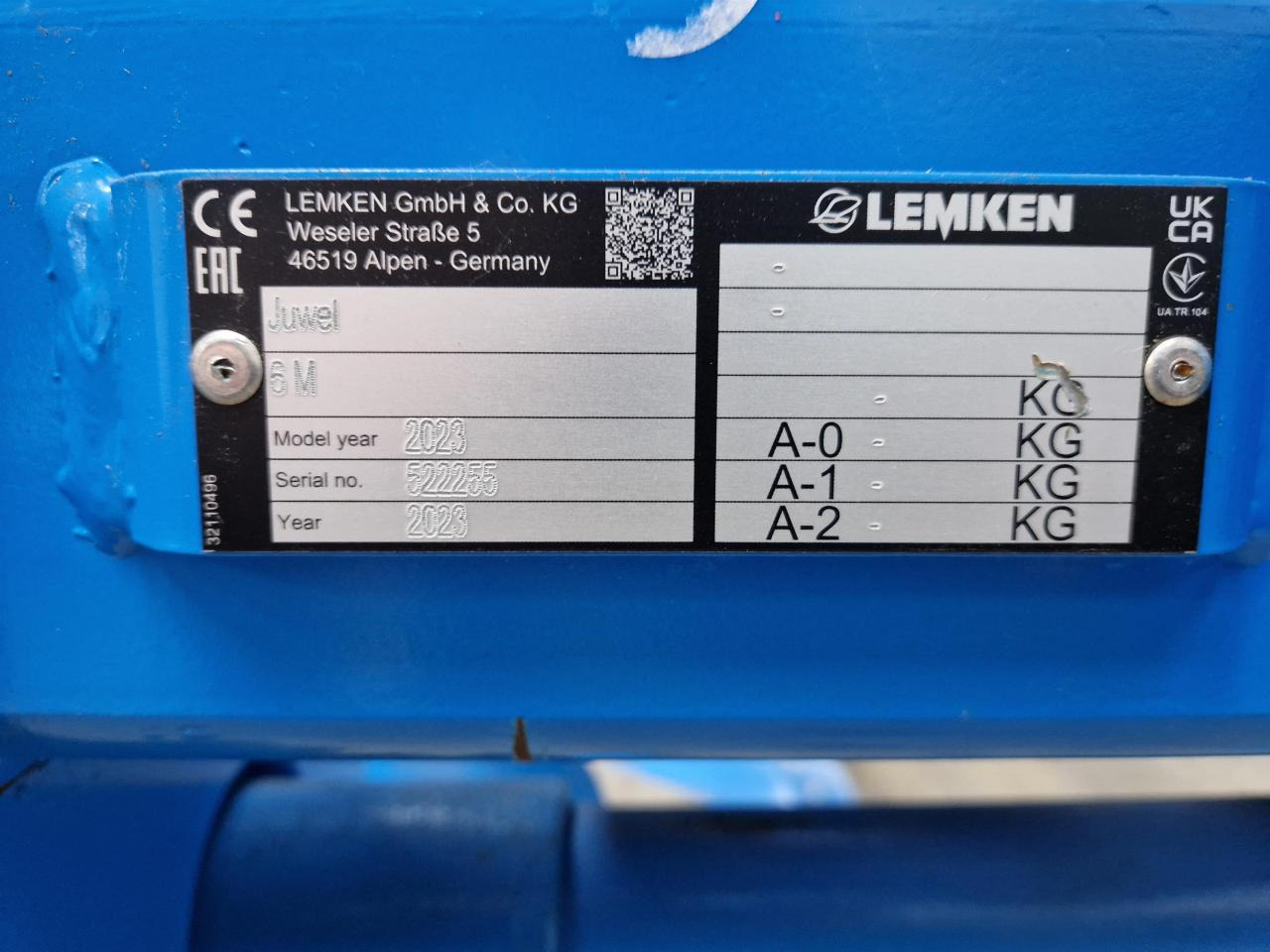 Lemken Juwel 6 M 3+1 - Arado: foto 3 Lemken Juwel 6 M 3+1 - Arado: foto 3
