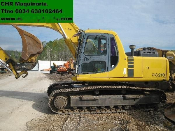 Komatsu PC210-6 - Escavadora de rastos: foto 1 Komatsu PC210-6 - Escavadora de rastos: foto 1