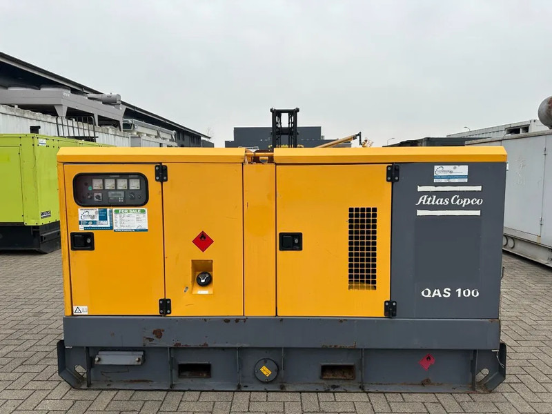 Atlas-Copco QAS 100 Perkins Leroy Somer 100 kVA Silent Rental generatorset - Gerador elétrico: foto 1 Atlas-Copco QAS 100 Perkins Leroy Somer 100 kVA Silent Rental generatorset - Gerador elétrico: foto 1