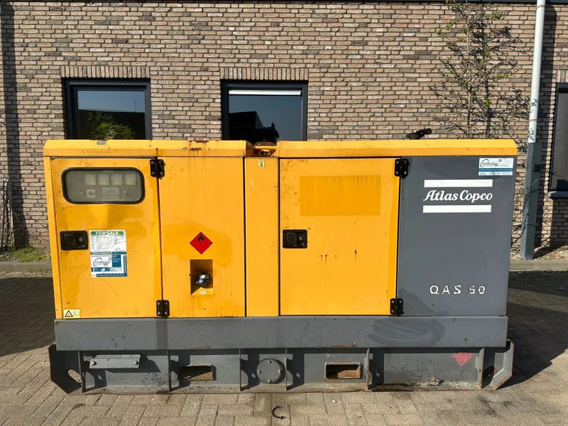 Atlas-Copco QAS 60 Perkins Leroy Somer 60 kVA Silent Rental generatorset - Gerador elétrico: foto 1 Atlas-Copco QAS 60 Perkins Leroy Somer 60 kVA Silent Rental generatorset - Gerador elétrico: foto 1