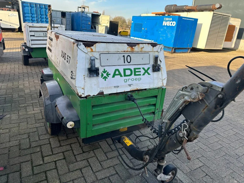 Atlas-Copco XAS 57 DD Deutz 3 m3 / min 23 kW 7 Bar Mobiele Diesel Compressor op aanhanger - Compressor de ar: foto 5 Atlas-Copco XAS 57 DD Deutz 3 m3 / min 23 kW 7 Bar Mobiele Diesel Compressor op aanhanger - Compressor de ar: foto 5