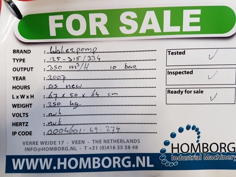 Chaud-Froid-Industrie KSB 125-315 / 334 Waterpomp 350 m3 / h 10 Bar Ex emergency - Bomba de água: foto 4 Chaud-Froid-Industrie KSB 125-315 / 334 Waterpomp 350 m3 / h 10 Bar Ex emergency - Bomba de água: foto 4