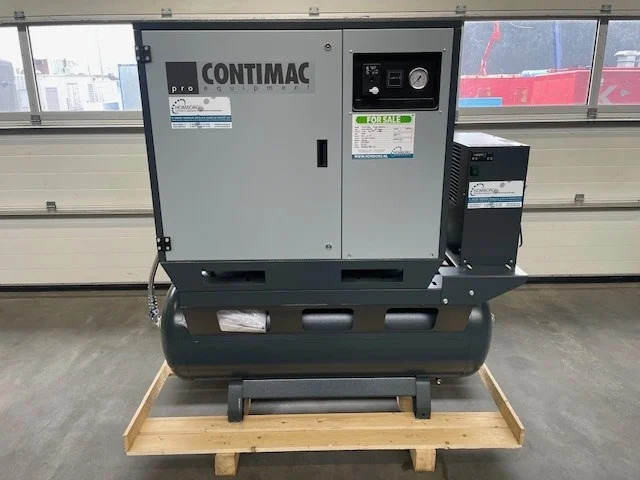 Contimac Contimac Silent 705/270 met Droger. zuigercompressor, 5,5 PK, 650 L/min. 10 Bar - Compressor de ar: foto 1 Contimac Contimac Silent 705/270 met Droger. zuigercompressor, 5,5 PK, 650 L/min. 10 Bar - Compressor de ar: foto 1
