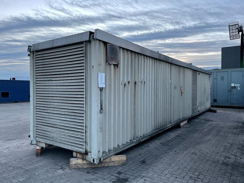 Gerador elétrico Cummins KTA 38 G1 Leroy Somer 1500 kVA Silent generatorset in 40 ft container: foto 11