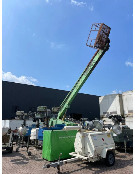 Grove MZ90 Deutz F3L912 Diesel 4 x 4 Telescoophoogwerker 27.6 meter werkhoogte - Plataforma telescópica: foto 1 Grove MZ90 Deutz F3L912 Diesel 4 x 4 Telescoophoogwerker 27.6 meter werkhoogte - Plataforma telescópica: foto 1