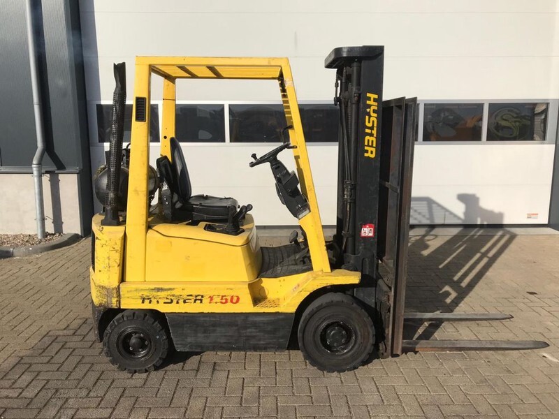 Empilhadeira a gás Hyster 1.5 ton Duplex Doorkijkmast Sideshift LPG heftruck: foto 6