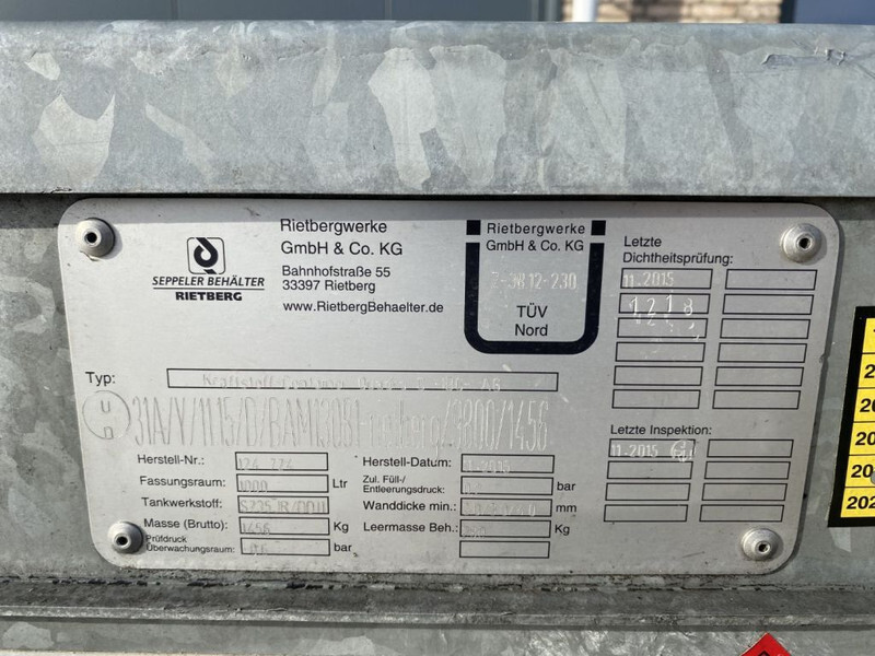 IBC Rietberg 1000 liter IBC Dieseltank Gegalvaniseerd - Depósito de armazenamento: foto 5 IBC Rietberg 1000 liter IBC Dieseltank Gegalvaniseerd - Depósito de armazenamento: foto 5