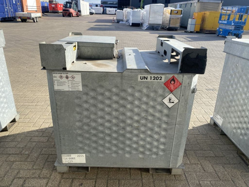 Depósito de armazenamento IBC Rietberg 1000 liter IBC Dieseltank Gegalvaniseerd: foto 11