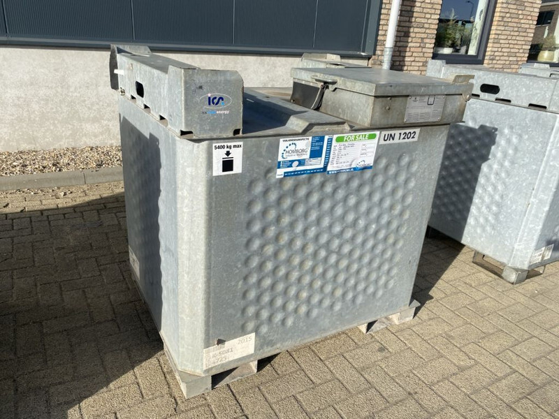 Depósito de armazenamento IBC Rietberg 1000 liter IBC Dieseltank Gegalvaniseerd: foto 8