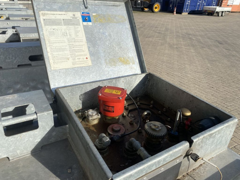 Depósito de armazenamento IBC Rietberg 1000 liter IBC Dieseltank Gegalvaniseerd: foto 6