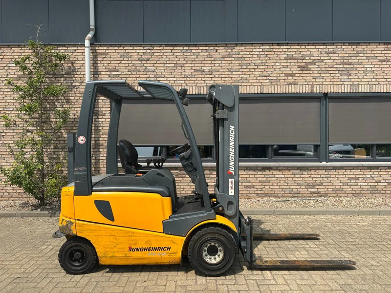Empilhadeira elétrica Jungheinrich EFG 425 k-470DZ/SP 2.5 ton Triplex Freelift Sideshift Elektra Heftruck Accu 2016: foto 19