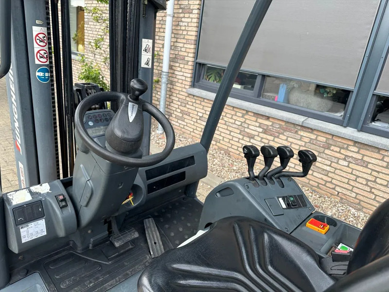 Empilhadeira elétrica Jungheinrich EFG 425 k-470DZ/SP 2.5 ton Triplex Freelift Sideshift Elektra Heftruck Accu 2016: foto 11