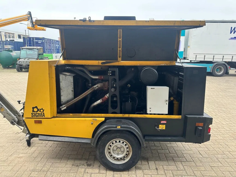 Compressor de ar Kaeser M122 Deutz 11.1 m3 / min 10 Bar 83 kW Mobiele Diesel Compressor: foto 13