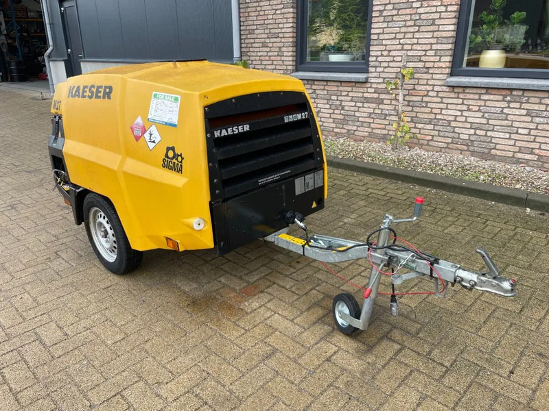 Kaeser M27 Kubota 2,7 m3 / min 7 Bar 18 kW Mobiele Silent Diesel Compressor - Compressor de ar: foto 3 Kaeser M27 Kubota 2,7 m3 / min 7 Bar 18 kW Mobiele Silent Diesel Compressor - Compressor de ar: foto 3