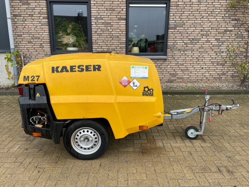 Kaeser M27 Kubota 2,7 m3 / min 7 Bar 18 kW Mobiele Silent Diesel Compressor - Compressor de ar: foto 1 Kaeser M27 Kubota 2,7 m3 / min 7 Bar 18 kW Mobiele Silent Diesel Compressor - Compressor de ar: foto 1