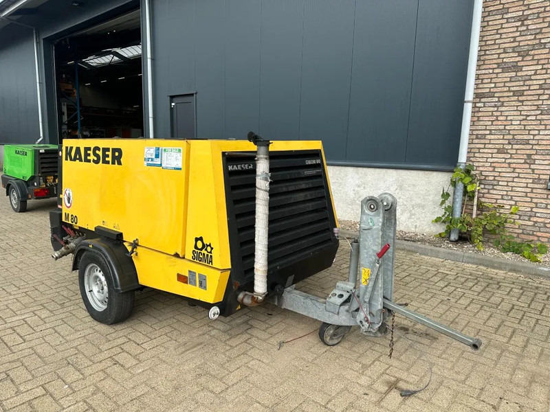 Kaeser M80 Kubota 8.1 m3 / min 7 Bar 55 kW Mobiele Silent Diesel Compressor - Compressor de ar: foto 2 Kaeser M80 Kubota 8.1 m3 / min 7 Bar 55 kW Mobiele Silent Diesel Compressor - Compressor de ar: foto 2