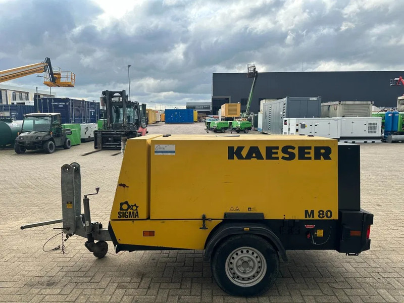 Kaeser M80 Kubota 8.1 m3 / min 7 Bar 55 kW Mobiele Silent Diesel Compressor - Compressor de ar: foto 5 Kaeser M80 Kubota 8.1 m3 / min 7 Bar 55 kW Mobiele Silent Diesel Compressor - Compressor de ar: foto 5