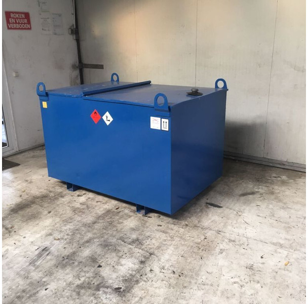 Kiwa IBC Elzinga Machinefabriek 1000 liter IBC Dieseltank met handpomp - Depósito de armazenamento: foto 2 Kiwa IBC Elzinga Machinefabriek 1000 liter IBC Dieseltank met handpomp - Depósito de armazenamento: foto 2