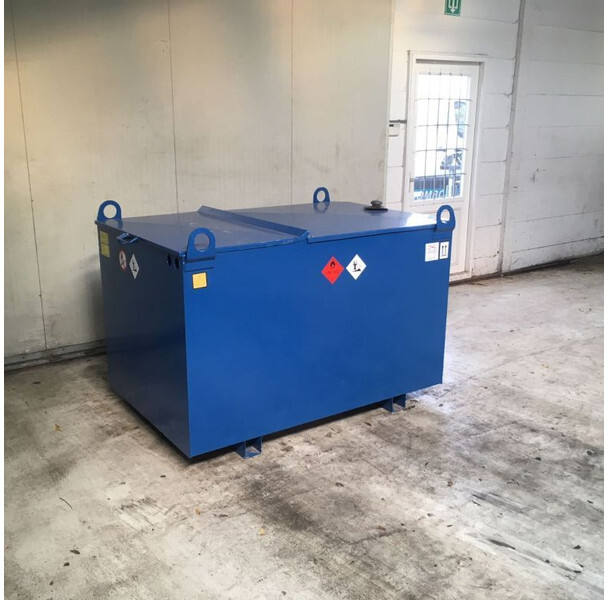 Kiwa IBC Elzinga Machinefabriek 1000 liter IBC Dieseltank met handpomp - Depósito de armazenamento: foto 1 Kiwa IBC Elzinga Machinefabriek 1000 liter IBC Dieseltank met handpomp - Depósito de armazenamento: foto 1
