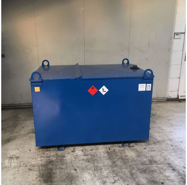 Kiwa IBC Elzinga Machinefabriek 1000 liter IBC Dieseltank met handpomp - Depósito de armazenamento: foto 5 Kiwa IBC Elzinga Machinefabriek 1000 liter IBC Dieseltank met handpomp - Depósito de armazenamento: foto 5