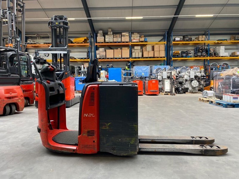 Linde N20 2 ton Elektrische Orderpicker Meerijder Palletwagen - Porta-palete: foto 2 Linde N20 2 ton Elektrische Orderpicker Meerijder Palletwagen - Porta-palete: foto 2