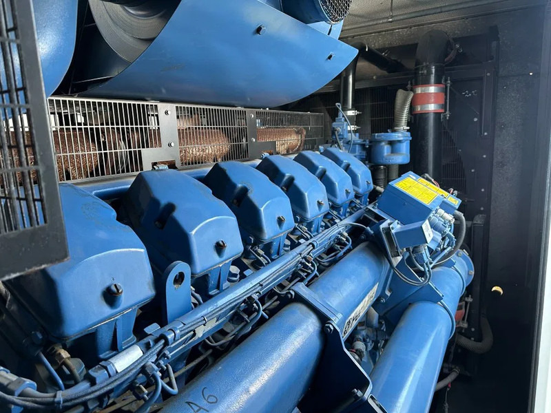 Gerador elétrico SDMO Perkins Leroy Somer 1460 kVA Silent generatorset Powerplant in 40 ft container: foto 11