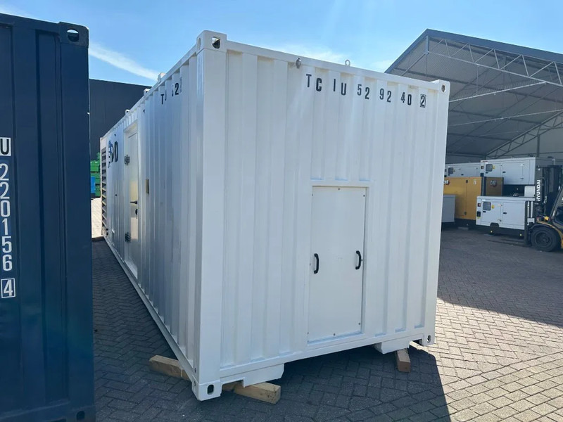 Gerador elétrico SDMO Perkins Leroy Somer 1460 kVA Silent generatorset Powerplant in 40 ft container: foto 8