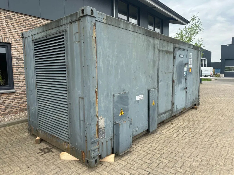 Gerador elétrico Scania DSI 14 60 Leroy Somer 450 kVA Silent generatorset in 20 ft container: foto 13