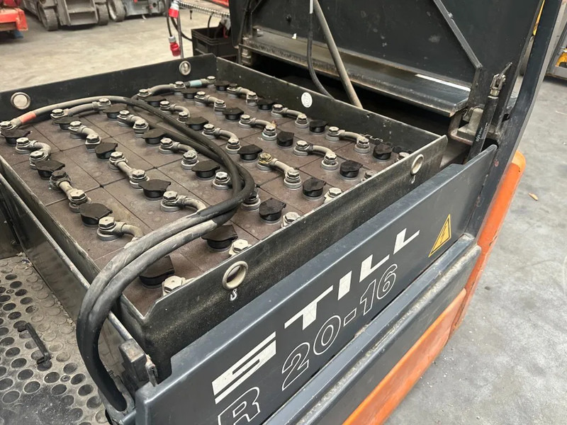 Empilhadeira elétrica Still R20-16 1.6 ton Triplex Freelift Elektra Heftruck 630 cm hefhoogte !: foto 12