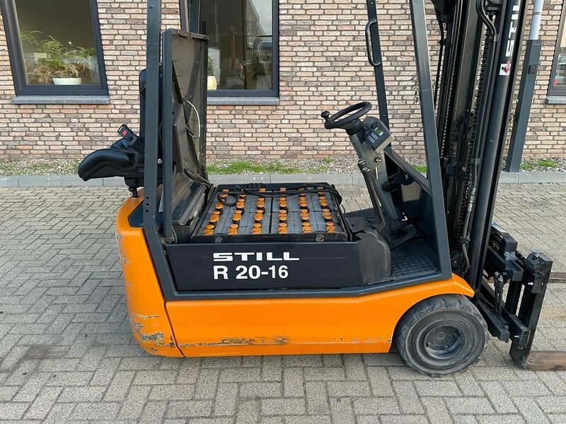 Empilhadeira elétrica Still R20-16 Elektra 1.6 ton Triplex Freelift Sideshift Heftruck: foto 11