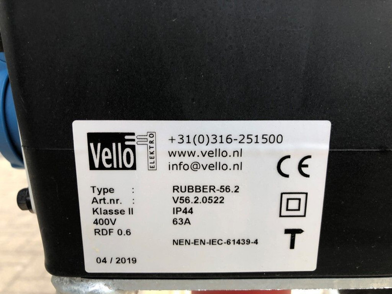 Vello Rubber-56.2 Stroomverdeelkast Zwerfkast Paddestoel 63 Ampère Nieuw ! - Gerador elétrico: foto 3 Vello Rubber-56.2 Stroomverdeelkast Zwerfkast Paddestoel 63 Ampère Nieuw ! - Gerador elétrico: foto 3