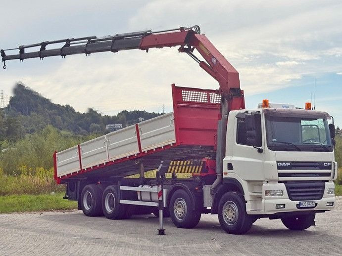 DAF CF 85.380 * HMF 2823 K6 (B3) + FUNK * 8x4 * TOP - Camião grua: foto 2 DAF CF 85.380 * HMF 2823 K6 (B3) + FUNK * 8x4 * TOP - Camião grua: foto 2