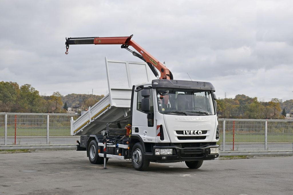 Iveco EUROCARGO 100E19 +PK 7001 H + FUNK * TOPZUSTAND - Camião grua, Camião basculante: foto 2 Iveco EUROCARGO 100E19 +PK 7001 H + FUNK * TOPZUSTAND - Camião grua, Camião basculante: foto 2