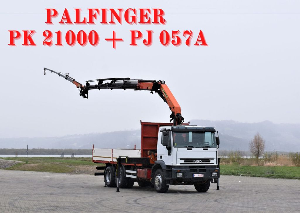 Iveco Eurotrakker 280E35* KRAN +JIB PJ057A/ FUNK*6x4 - Camião grua, Camião de caixa aberta/ Plataforma: foto 1 Iveco Eurotrakker 280E35* KRAN +JIB PJ057A/ FUNK*6x4 - Camião grua, Camião de caixa aberta/ Plataforma: foto 1