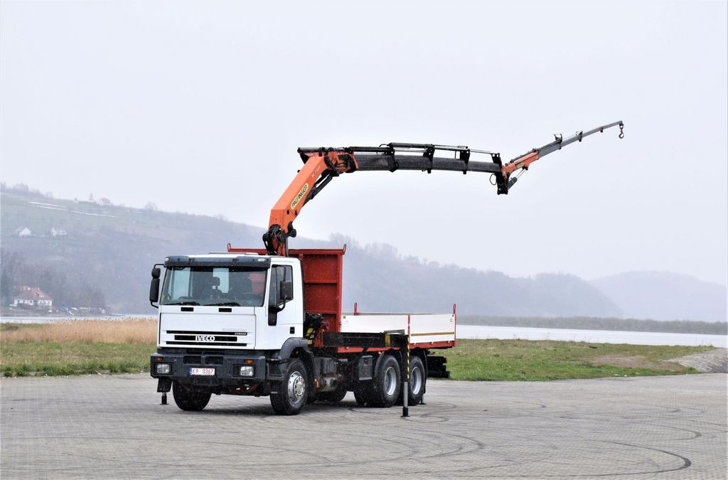 Iveco Eurotrakker 280E35* KRAN +JIB PJ057A/ FUNK*6x4 - Camião grua, Camião de caixa aberta/ Plataforma: foto 2 Iveco Eurotrakker 280E35* KRAN +JIB PJ057A/ FUNK*6x4 - Camião grua, Camião de caixa aberta/ Plataforma: foto 2