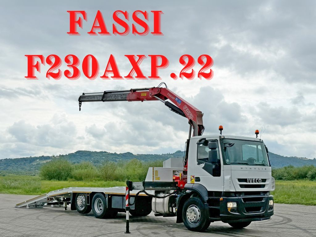 Iveco Stralis 310 * FASSI F230AXP.22 + FUNK * TOP - Caminhão reboque: foto 1 Iveco Stralis 310 * FASSI F230AXP.22 + FUNK * TOP - Caminhão reboque: foto 1