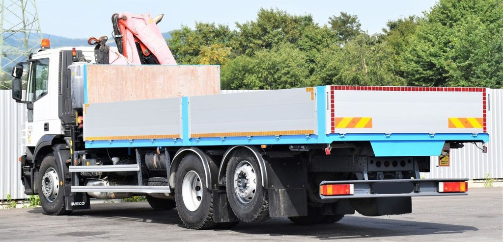 Camião grua Iveco Stralis 310 PRITSCHE 7,05m +KRAN +FUNK Iveco Stralis 310 PRITSCHE 7,05m +KRAN +FUNK: foto 7