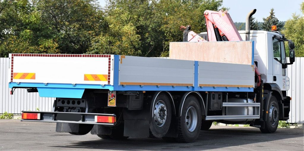Camião grua Iveco Stralis 310 PRITSCHE 7,05m +KRAN +FUNK Iveco Stralis 310 PRITSCHE 7,05m +KRAN +FUNK: foto 6