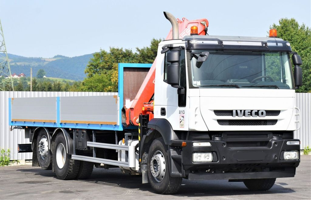 Iveco Stralis 310 PRITSCHE 7,05m +KRAN +FUNK Iveco Stralis 310 PRITSCHE 7,05m +KRAN +FUNK - Camião grua: foto 3 Iveco Stralis 310 PRITSCHE 7,05m +KRAN +FUNK Iveco Stralis 310 PRITSCHE 7,05m +KRAN +FUNK - Camião grua: foto 3