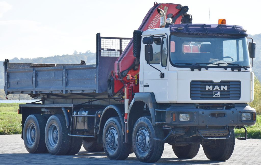 MAN 41.460 * KRAN * 8x8 ! TOPZUSTAND MAN 41.460 * KRAN * 8x8 ! TOPZUSTAND - Camião grua, Camião basculante: foto 4 MAN 41.460 * KRAN * 8x8 ! TOPZUSTAND MAN 41.460 * KRAN * 8x8 ! TOPZUSTAND - Camião grua, Camião basculante: foto 4